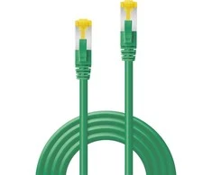 Tinklo Kabelis - LINDY RJ45 S/FTP LSZH Tinklo Kabelis, Cat.6A Kištukas, Cat.7 Neapdirbtas Kabelis, 7.5 m, Žalias