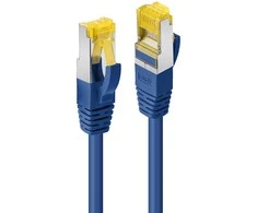 Tinklo Kabelis - LINDY RJ45 S/FTP LSZH Tinklo Kabelis, Cat.6A Kištukas, Cat.7 Neapdirbtas Kabelis, 7.5 m, Mėlynas