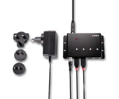 USB Hub - LINDY 4 Prievadų USB 3.0 Metalinis Hub 5Gbps su Montavimo Laikikliais