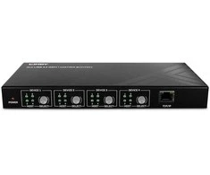 USB Jungiklis - LINDY 4x4 USB 3.2 Gen 1 Matrix Jungiklis, 5 Gbps, Juodas