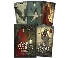 Llewellyn Dark Wood Tarot Kortos (Pažeista pakuotė)