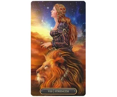 Llewellyn Gilded Tarot Royale Kortos