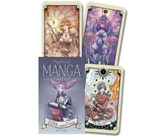 Llewellyn Mystical Manga Tarot Mini Kortos
