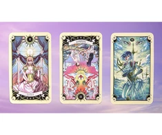 Llewellyn Mystical Manga Tarot Mini Kortos