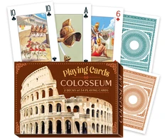 Lo Scarabeo Colosseum Žaidimo Kortos Dvi Kaladės