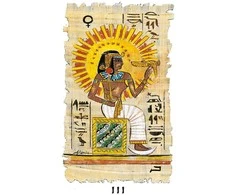 Lo Scarabeo Egyptian Tarot Mini (new Edition) Taro Kortos