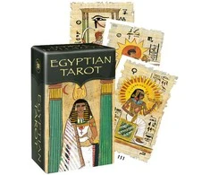 Lo Scarabeo Egyptian Tarot Mini (new Edition) Taro Kortos