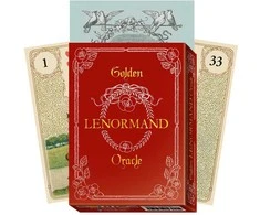 Lo Scarabeo Golden Lenormand Oracle Kortos