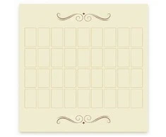 Lo Scarabeo Grand Tableau Lenormand Kilimėlis Taro Kortoms