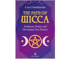 Lo Scarabeo Knyga - The Path of Wicca by Lisa Chamberlain, 255 Puslapių, 21 x 14.3 cm, Originalus leidimas