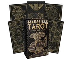 Lo Scarabeo Marseille Tarot Kortos Aukso Ir Juodos Sp. Leidimas