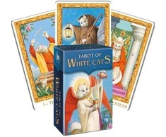 Lo Scarabeo Mini Tarot Of Baltas Cats Taro Kortos