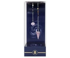 Lo Scarabeo Premium Rose Quartz Chakra Pendulum Švytuoklė