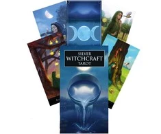 Lo Scarabeo Sidabrinis Witchcraft Kit Taro Kortos
