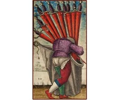 Lo Scarabeo Sola Busca Tarot Mini - Kišeninio Dydžio Kortos