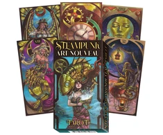 Lo Scarabeo Steampunk Art Nouveau Tarot Kortos