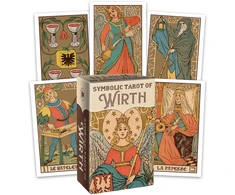 Lo Scarabeo Symbolic Tarot Of Wirth Mini - Kišeninio Dydžio Kortos