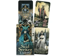 Lo Scarabeo Tarot kortų kaladė - The Soul Seeker Tarot 78 Cards Gothic Art Self-Discovery