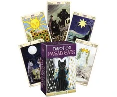 Lo Scarabeo Tarot Of Pagan Cats Mini Kortos