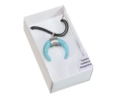 Lo Scarabeo Teal Magnesite Amuletas Pakabukas