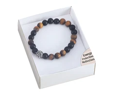 Lo Scarabeo Tiger Eye Kristalų Apyrankė