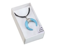 Lo Scarabeo Turquoise Magnesite Amuletas Pakabukas