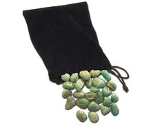 Lo Scarabeo Žalias Aventurine Runos