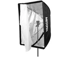 Lubinis šviestuvas Apšvietimo Įranga - MITOYA EASY Softbox 60x90cm Greitas Surinkimas
