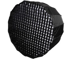 Lubinis šviestuvas Apšvietimo Įranga - MITOYA SPEEDY DEEP 70cm Softbox su Tinkleliu [BOWENS]