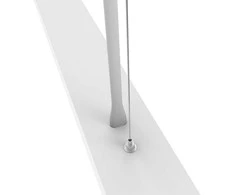 Lubinis šviestuvas Apšvietimo Įrenginys - Yeelight Crystal Pendant Light, Reguliuojamas Ryškumas ir Spalvos Temperatūra, Balta