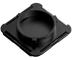 Lubinis šviestuvas Apšvietimo Priedas - ULANZI M4 Mini Bowens Montavimo 40W COB LED Šviesa Juoda
