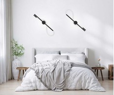 Sieninis šviestuvas LED Sieninė Lempa - Activejet AJE-GINO 14W 4000K Juoda
