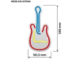 ActiveJet Aktyvuota neoninė LED AJE-NEON GITARA