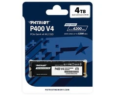 M.2 NVMe SSD - Patriot P400 V4 4TB 6200MB/s PCIe Gen4