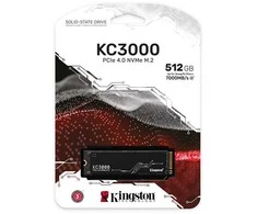 M.2 SSD - Kingston Technology 512 GB KC3000 NVMe SSD