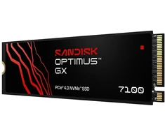 M.2 SSD - SanDisk Optimus GX 7100 500 GB PCIe 4.0 NVMe TLC 3D NAND SSD