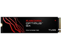 M.2 SSD - SanDisk Optimus GX 7100 500 GB PCIe 4.0 NVMe TLC 3D NAND SSD