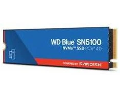 M.2 SSD - Western Digital Mėlyna SN5100 1TB 7100 MB/s 600 TBW Juoda