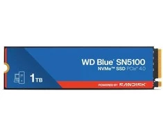 M.2 SSD - Western Digital Mėlyna SN5100 1TB 7100 MB/s 600 TBW Juoda
