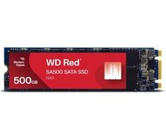 M.2 SSD - Western Digital Raudona SA500 500GB Vidinis SSD NAS Sistemoms