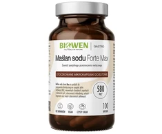 Biowen Maisto papildas Natrio butiratas Forte Max 580 mg - 100 kapsulių