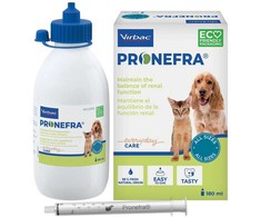 VIRBAC Pronefra papildai inkstų veiklai šunims ir katėms, 180 ml