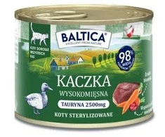 BALTICA Smaki regionów antiena – šlapias kačių maistas – 185g