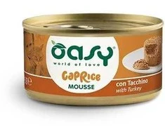 Maisto produktai - Oasy Caprice Mousse kalakutiena Wet Food 85g Grain-Free