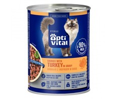 Maisto produktai - OptiVital Sterile Chunks kalakutiena in Gravy 415g