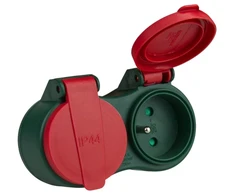 Maitinimo lizdų blokas - DPM RP250 IP44 Dviejų Lizdų Ilgintuvas