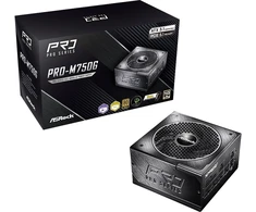 Asrock PRO-M750G 750W 80 PLUS Gold power supply unit