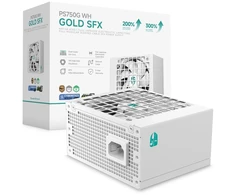 Maitinimo šaltinis - DEEPCOOL Gamer Storm PS750G 750W 90% efektyvumas visiškai modulinis baltas