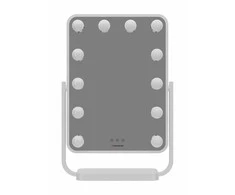 Makiažo veidrodis su LED apšvietimu Humanas HS-HM01 (Baltas)