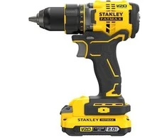 STANLEY suktuvas gręžtuvas SFMCD700D2A, 18V, 2x2Ah + 100 priedų